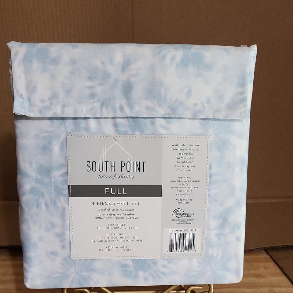 SOUTH POINT HOME FASHIONS FULL SIZE SET OF SHEETS